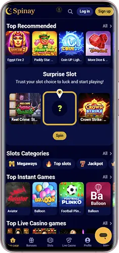 How to download Spinay Casino on iPhone and Android